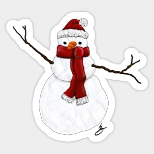 Snowmanz Sticker